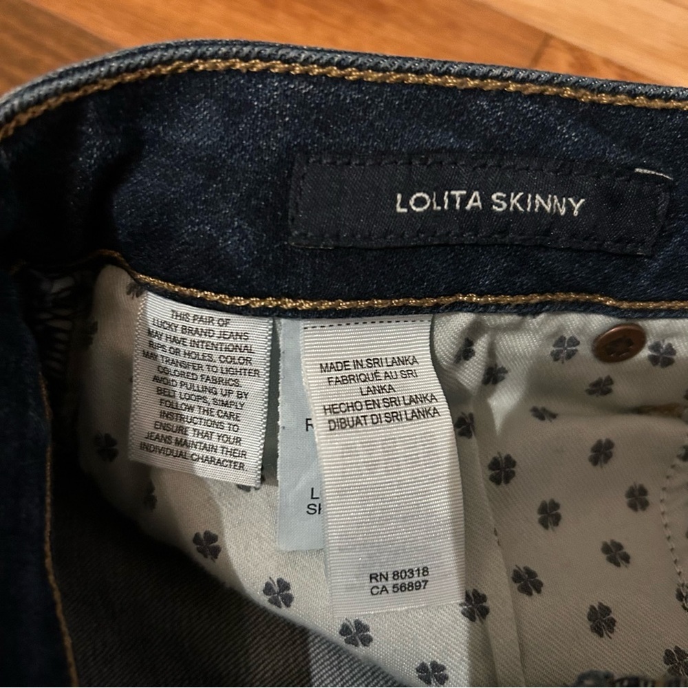 Lucky Brand Lolita Skinny Women's Jeans Size 27 - Picture 7 of 12